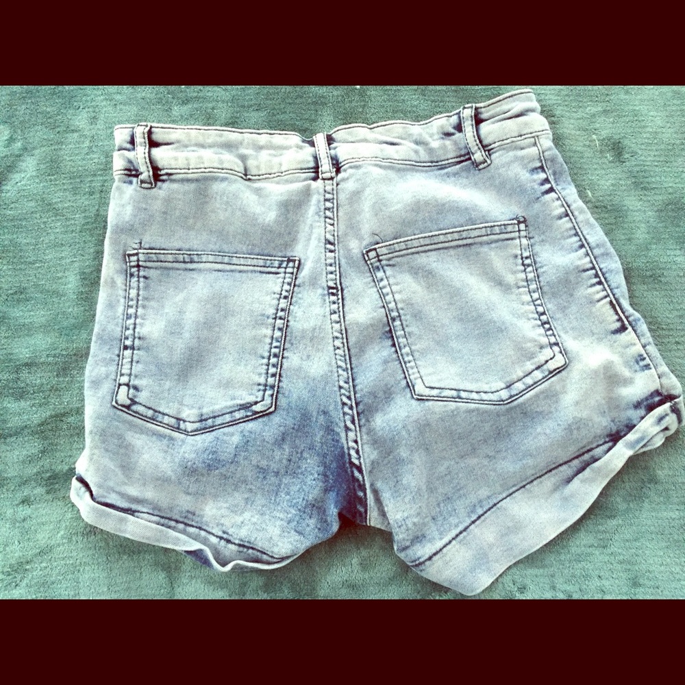 White Washed Shorts